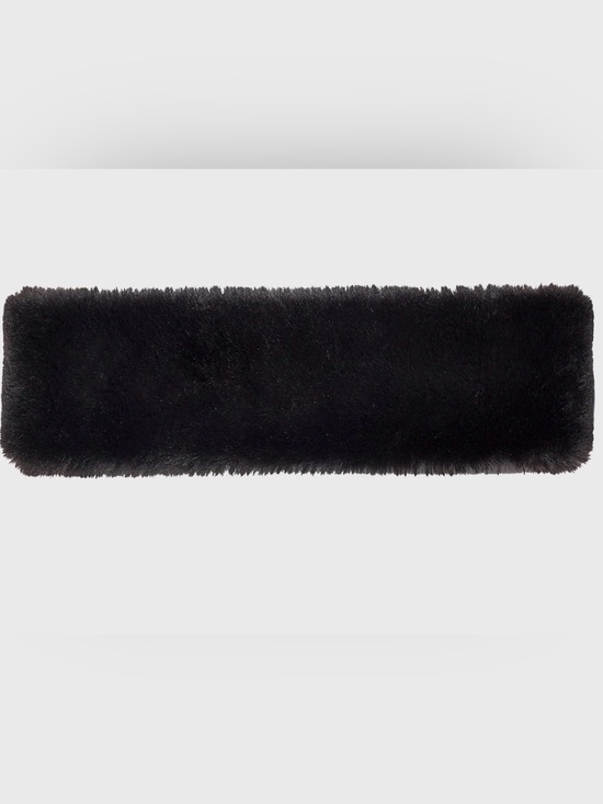 UGG Accessories - NWT UGG WOMENS BLACK FAUX FUR HEADBAND ONE SIZE